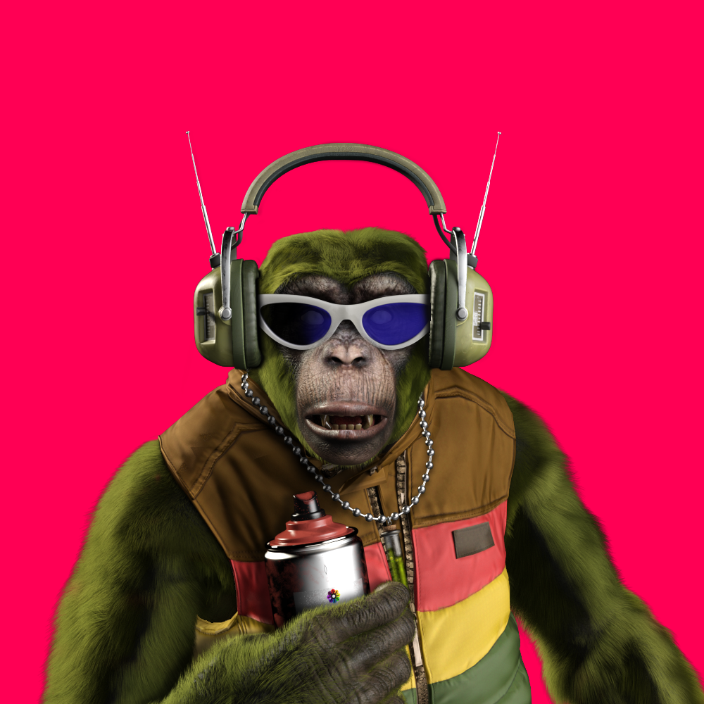 Fight Back Ape #1824
